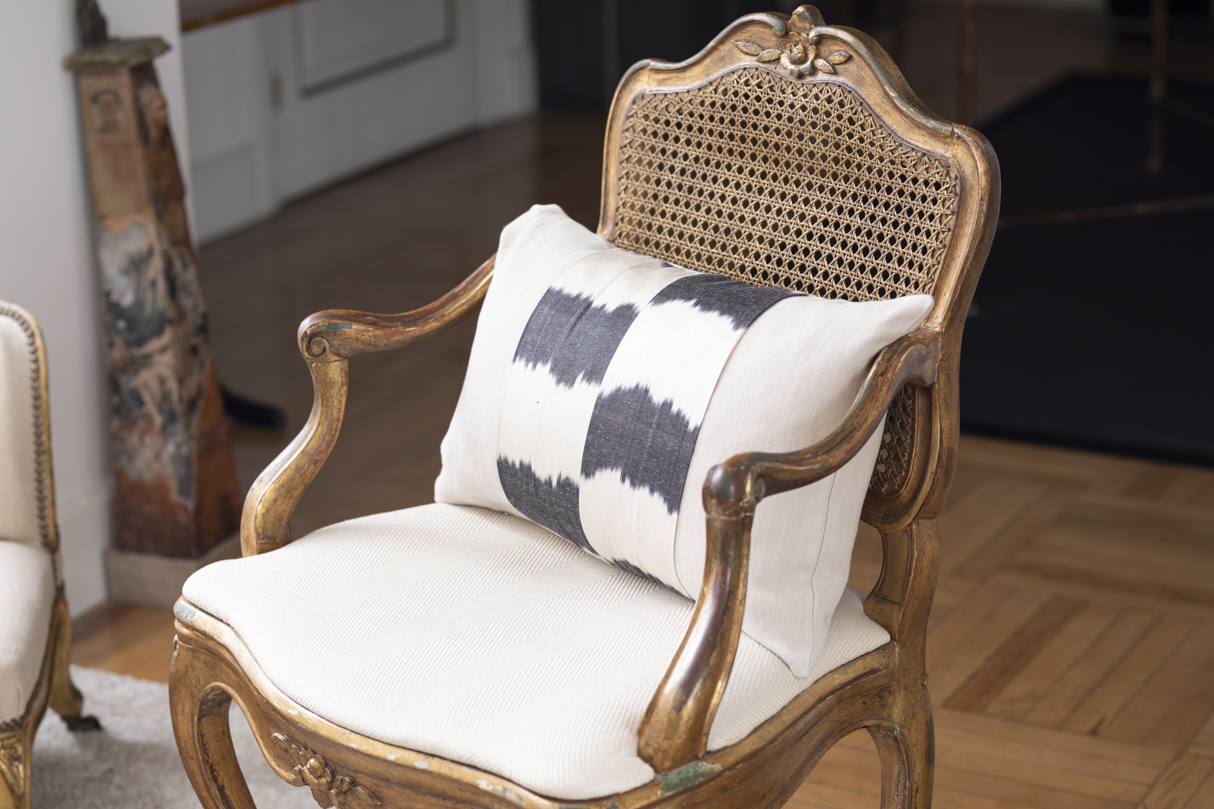 luxury linen cushion